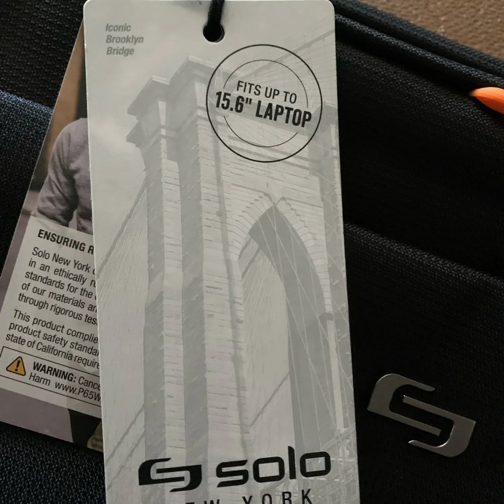 SOLO New York ace slim briefcase